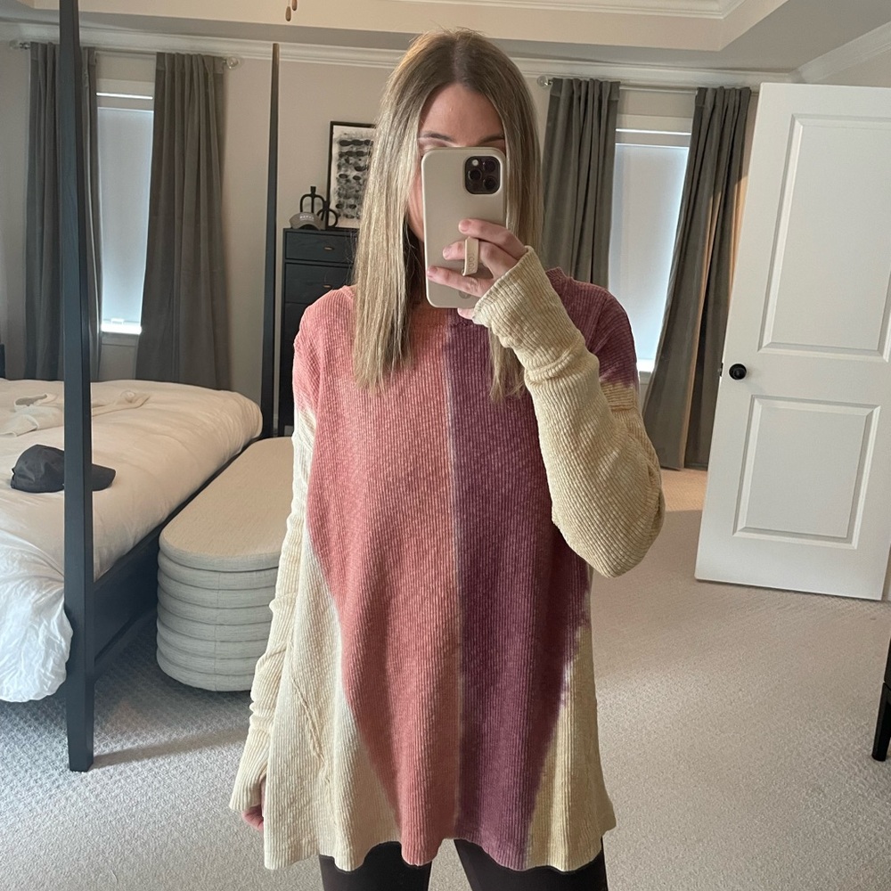 Free People Drip Dye Tunic